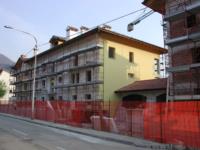 Condominio Meridiana in fase di costruzione a Tolmezzo (Ud) 