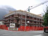 Condominio Meridiana in fase di costruzione a Tolmezzo (Ud) 