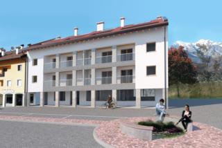 Fabbricato misto residenziale e terziario a Tolmezzo